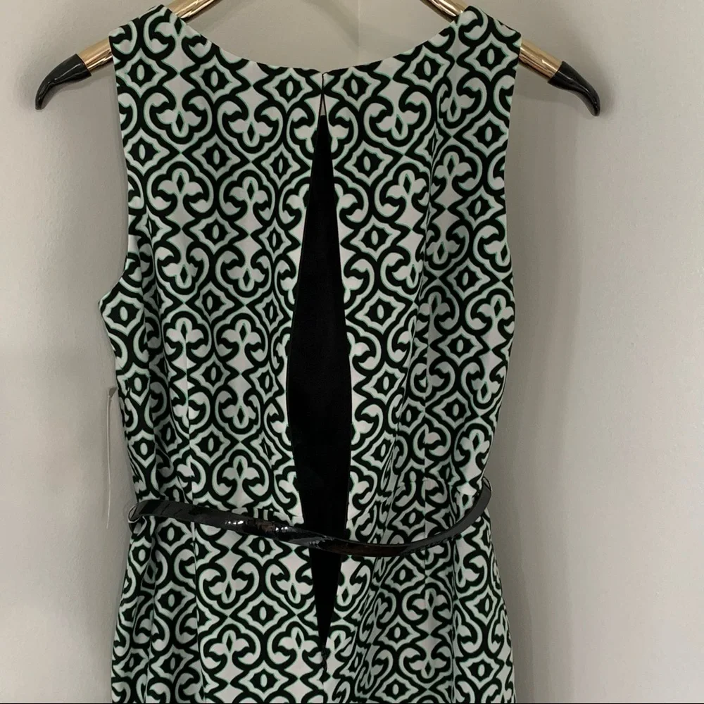 *NWT* Evan-Picone Garden of Eden Midi Dress - Picture 6 of 11
